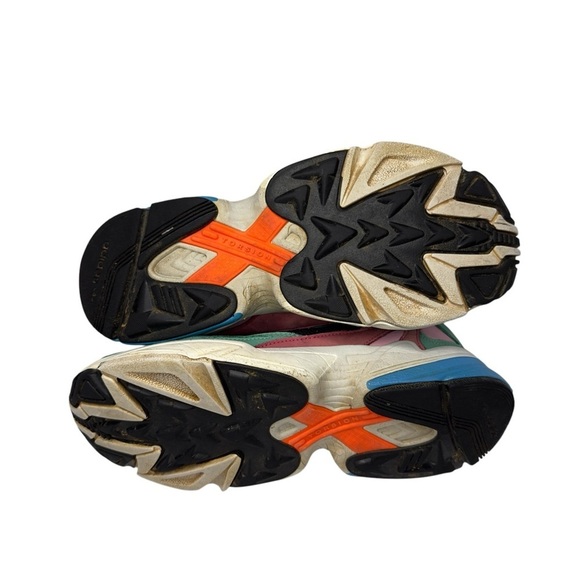 Adidas Multicolor Falcon Collegiate Sneakers Women’s Size 8 - Picture 11 of 11